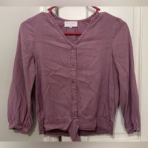 Girls Bella Dahl shirt